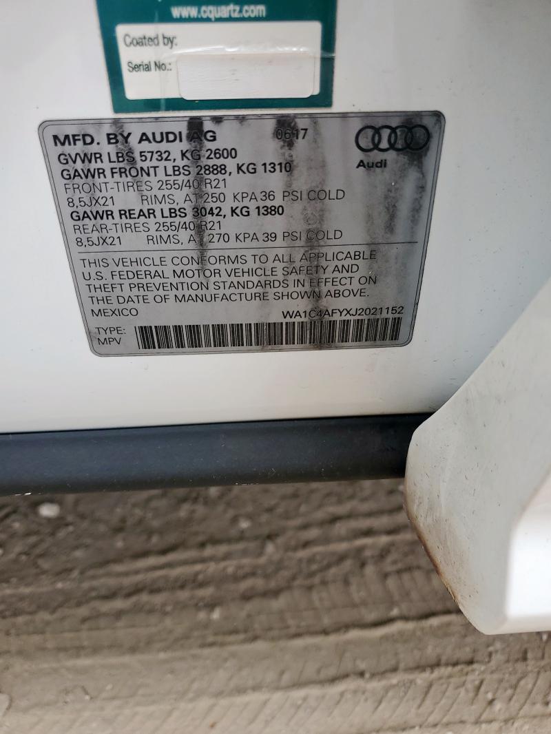 Фото: WA1C4AFYXJ2021152