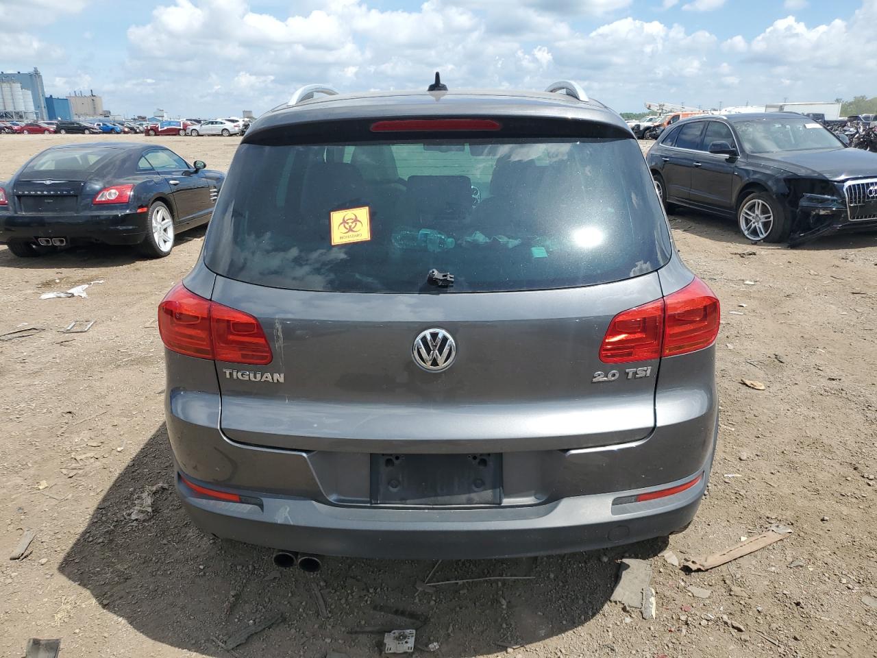 2013 Volkswagen Tiguan S VIN: WVGAV3AXXDW612806 Lot: 62863975