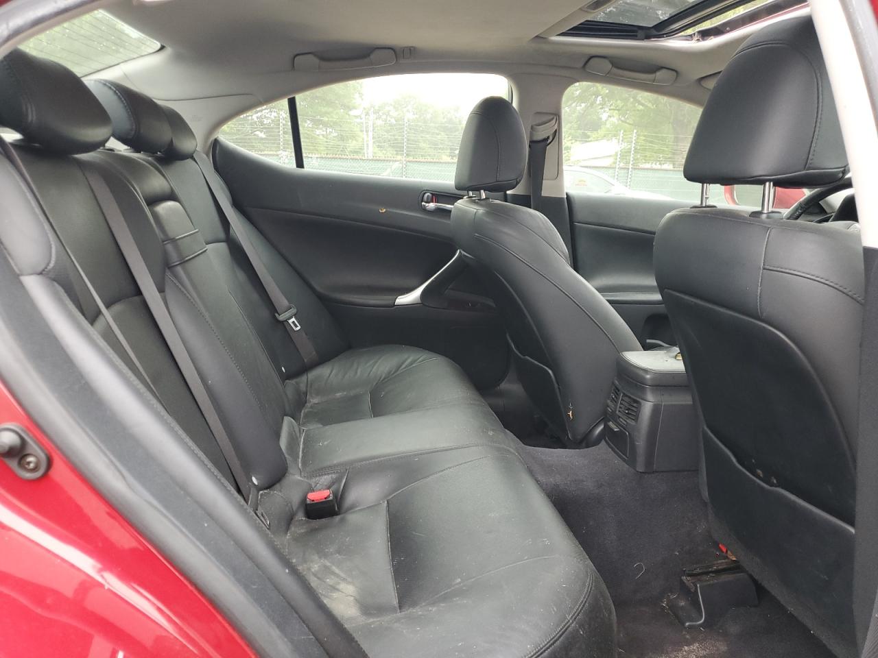 2006 Lexus Is 350 VIN: JTHBE262262004335 Lot: 62864025