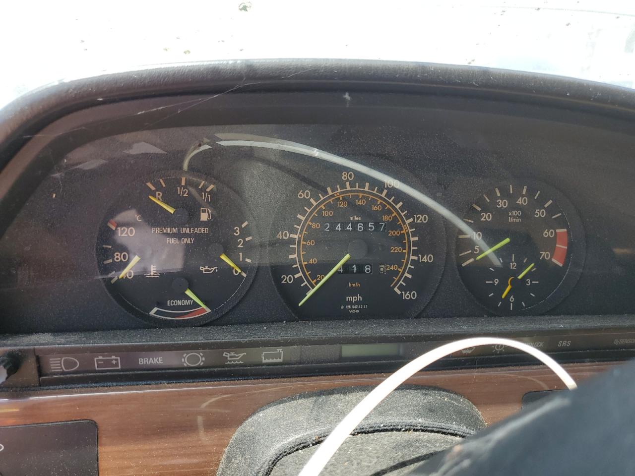 1987 Mercedes-Benz 420 Sel VIN: WDBCA35D9HA333938 Lot: 60694405