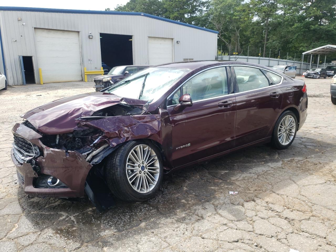 2013 Ford Fusion Se Hybrid for Sale in Austell, GA - Front End