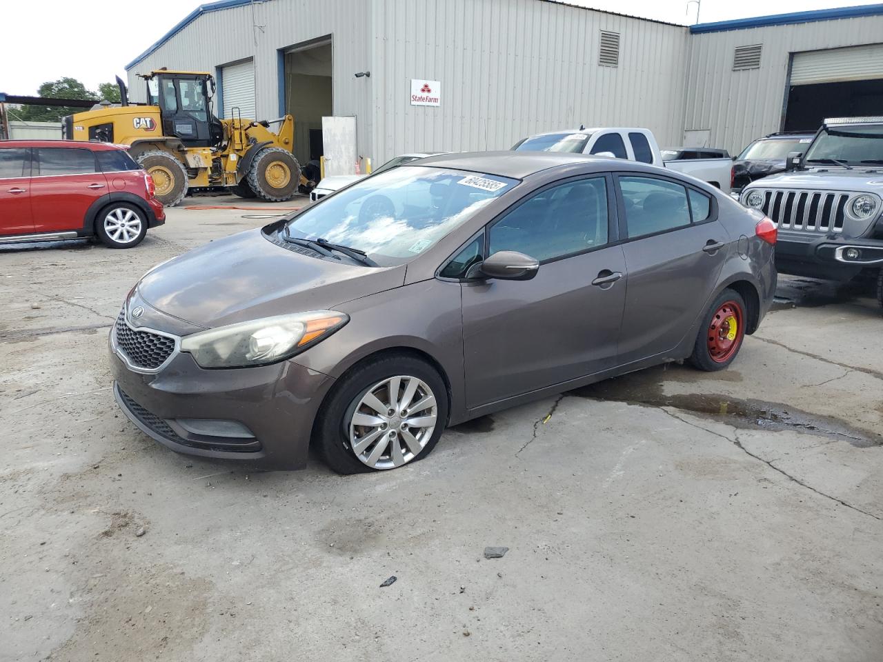 2014 Kia Forte Lx на продаже в New Orleans, LA - Side