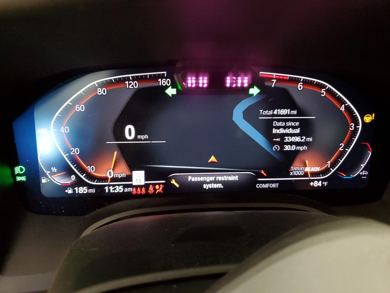 2020 BMW 840Xi VIN: WBAGV4C0XLCE42175 Lot: 61633445