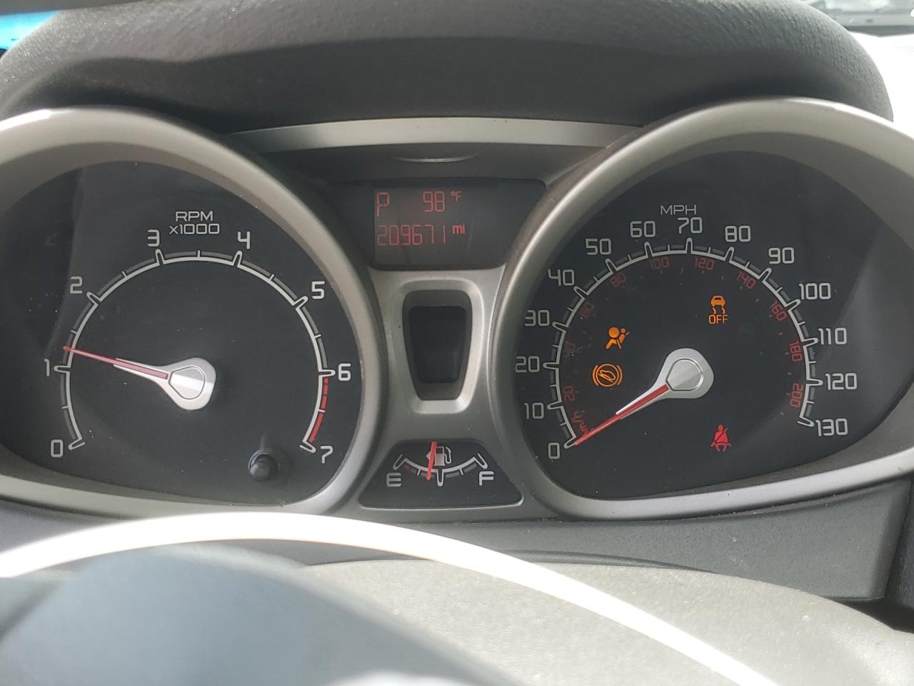 2012 Ford Fiesta Se VIN: 3FADP4EJ1CM172793 Lot: 62907555