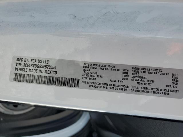 2025 RAM PROMASTER 2500 2500 HIGH  