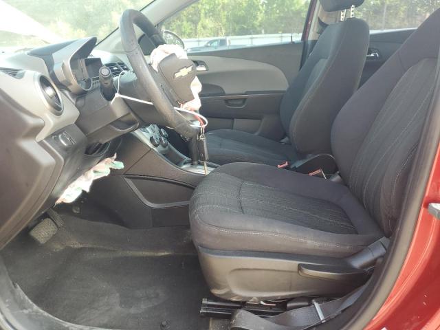  CHEVROLET SONIC 2013 Czerwony