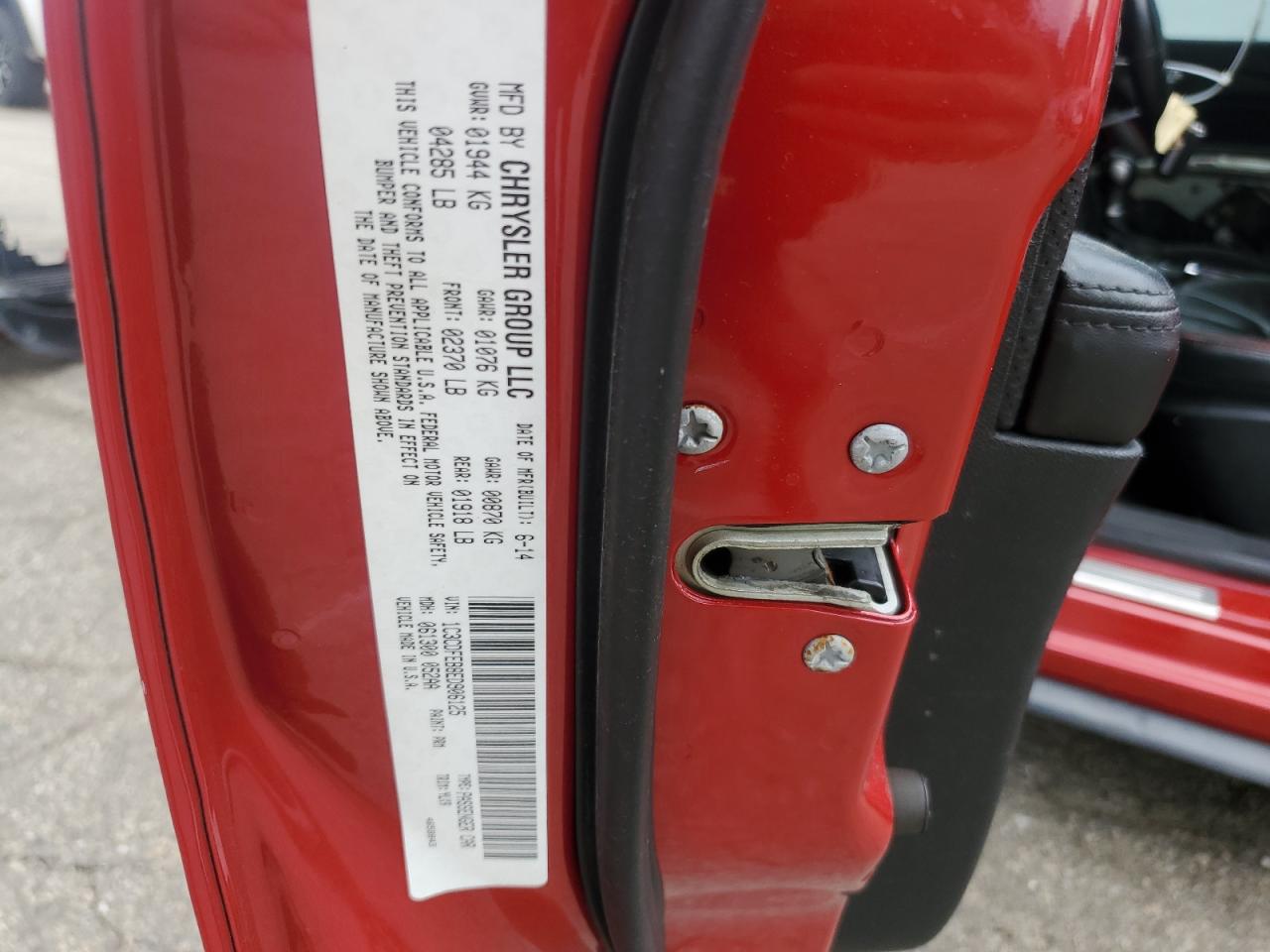 2014 Dodge Dart Gt VIN: 1C3CDFEB8ED906125 Lot: 62668495