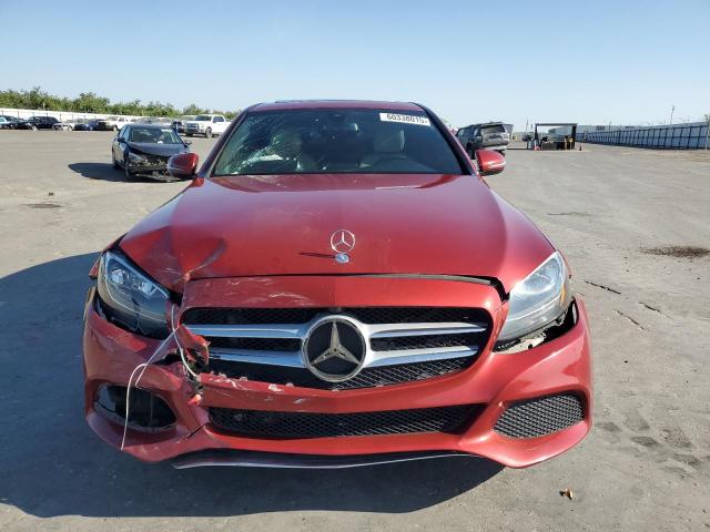  MERCEDES-BENZ C-CLASS 2018 Красный