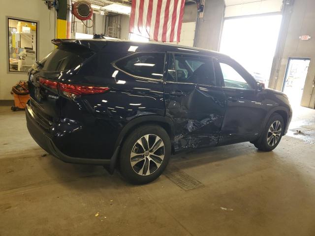  TOYOTA HIGHLANDER 2021 Синий
