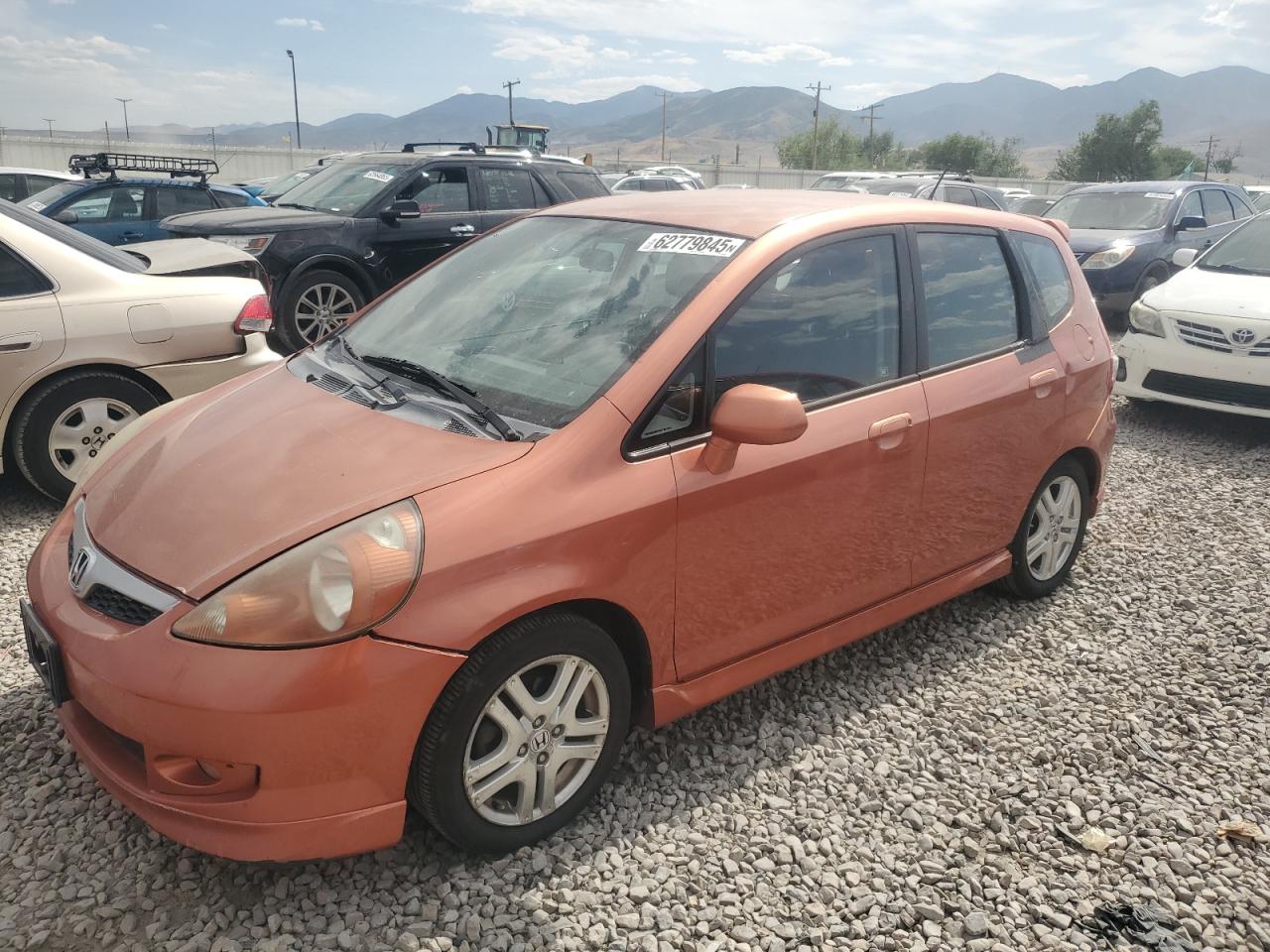 HONDA FIT 2007 VIN JHMGD38667S020893