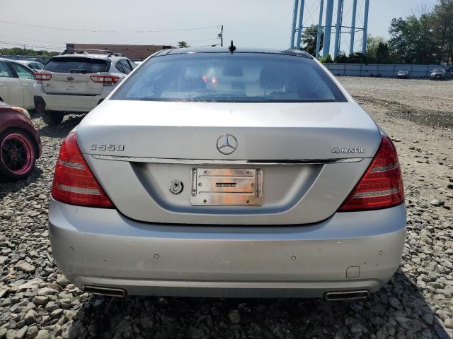  MERCEDES-BENZ S-CLASS 2012 Серебристый