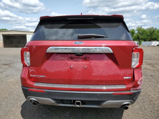  FORD EXPLORER 2020 Czerwony