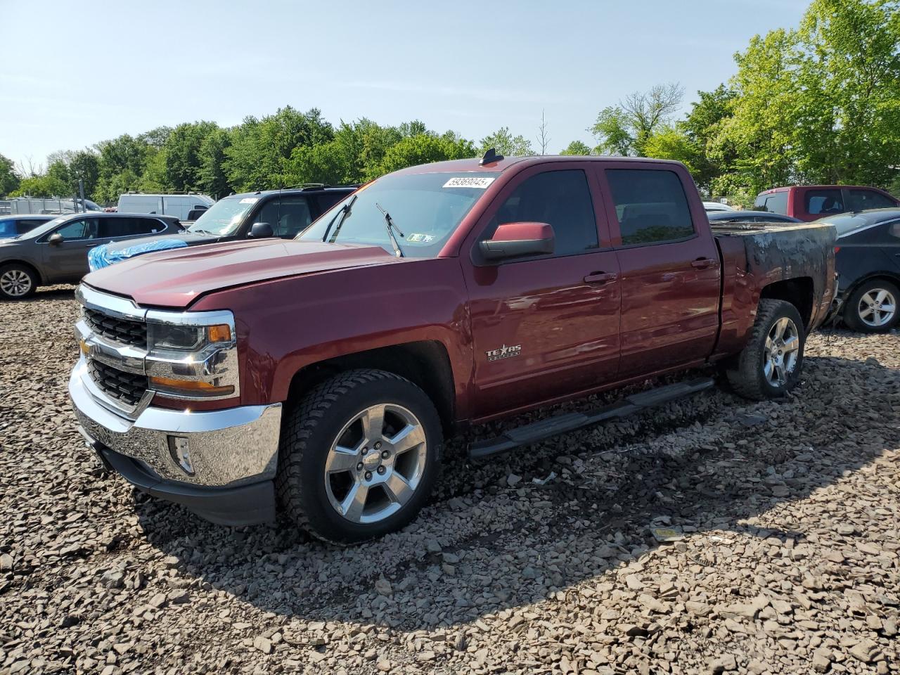 2016 Chevrolet Silverado C1500 Lt للبيع في Chalfont، PA - Burn