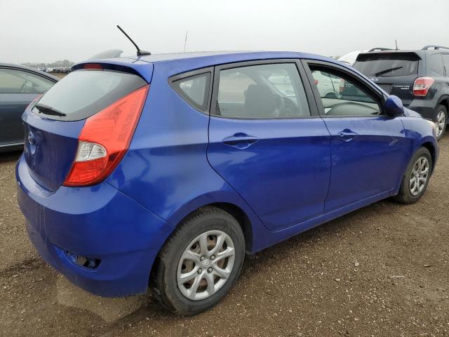 Hatchbacks HYUNDAI ACCENT 2014 Granatowy