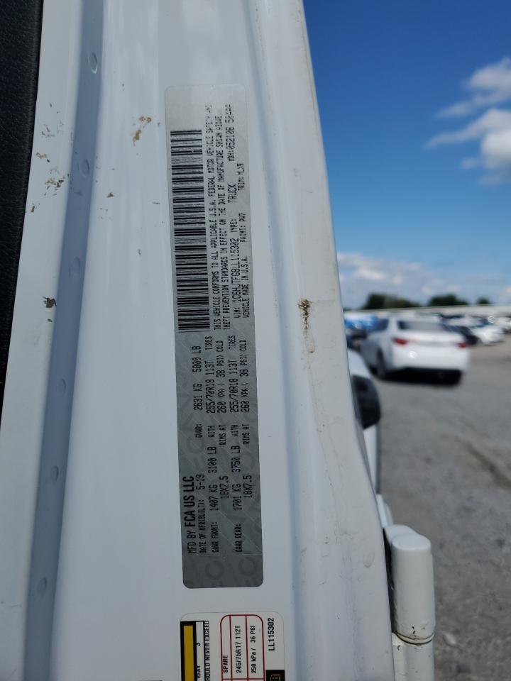 2020 Jeep Gladiator Overland VIN: 1C6HJTFG8LL115302 Lot: 61973865