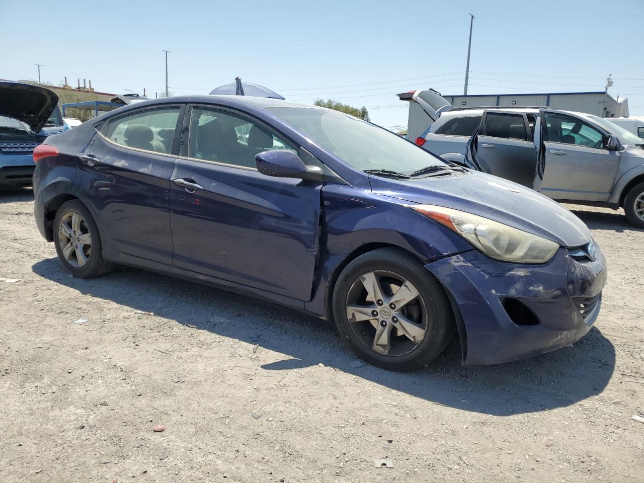 HYUNDAI ELANTRA 2013 VIN 5NPDH4AE6DH202779 zdjęcie 4