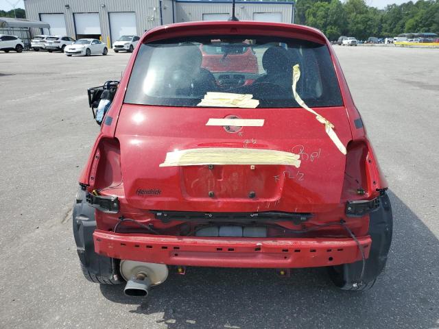  FIAT 500 2012 Red