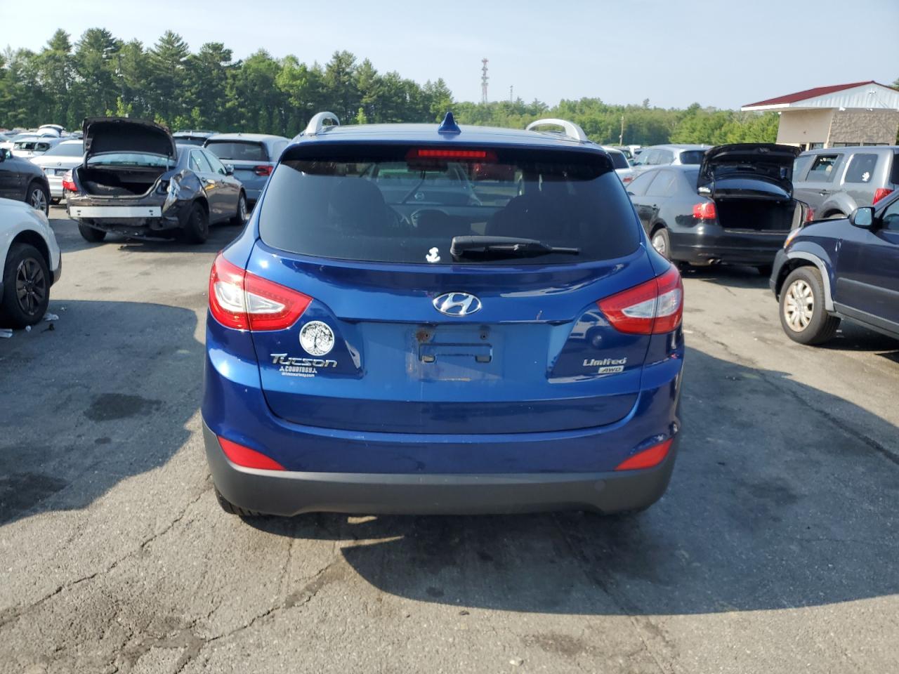 2014 Hyundai Tucson Gls VIN: KM8JUCAG9EU796720 Lot: 60671805