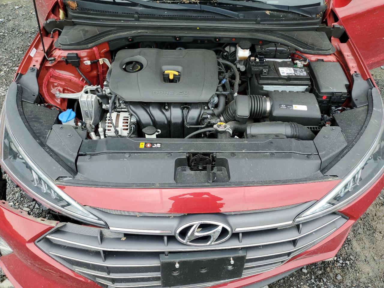2019 Hyundai Elantra Sel VIN: KMHD84LF0KU785483 Lot: 60990785