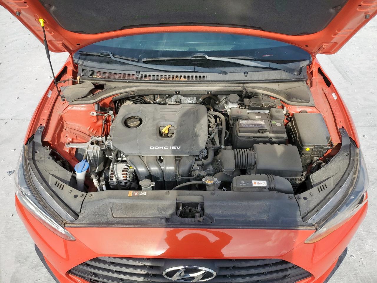 2019 Hyundai Veloster Base VIN: KMHTG6AFXKU002926 Lot: 61302865