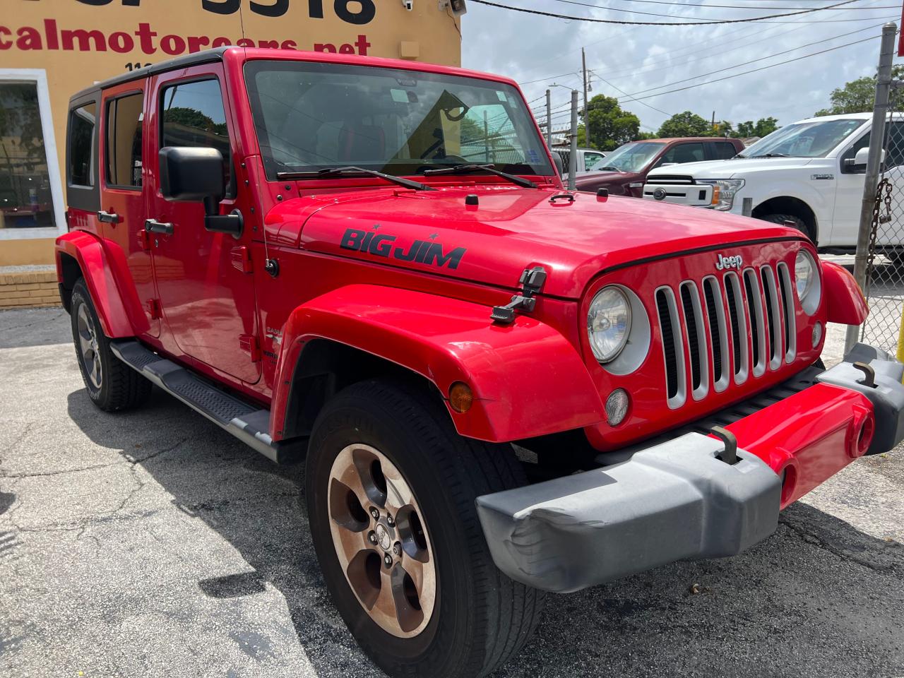 2016 Jeep Wrangler Unlimited Sahara zu verkaufen in Miami, FL - Normal Wear