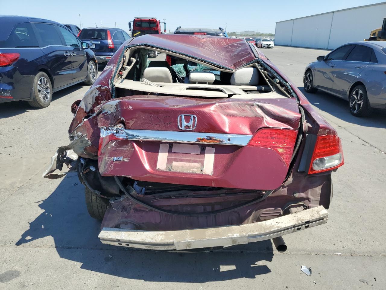 2009 Honda Civic Lx VIN: 19XFA16549E002337 Lot: 62696165