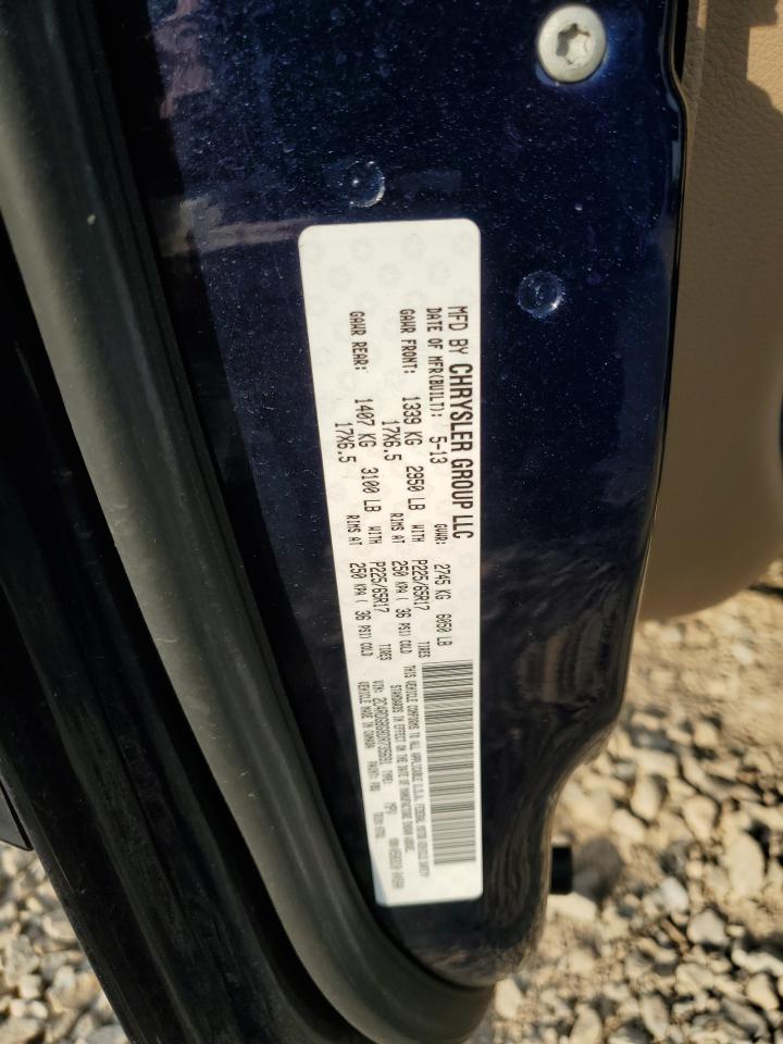 DODGE CARAVAN 2015 VIN 2C4RDGBG8DR735691 zdjęcie 13