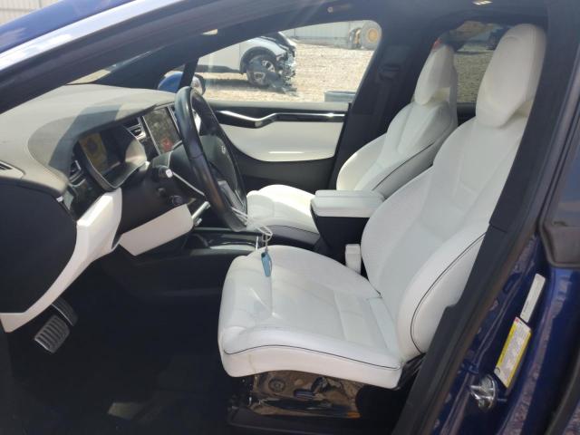 Parquets TESLA MODEL X 2016 Blue