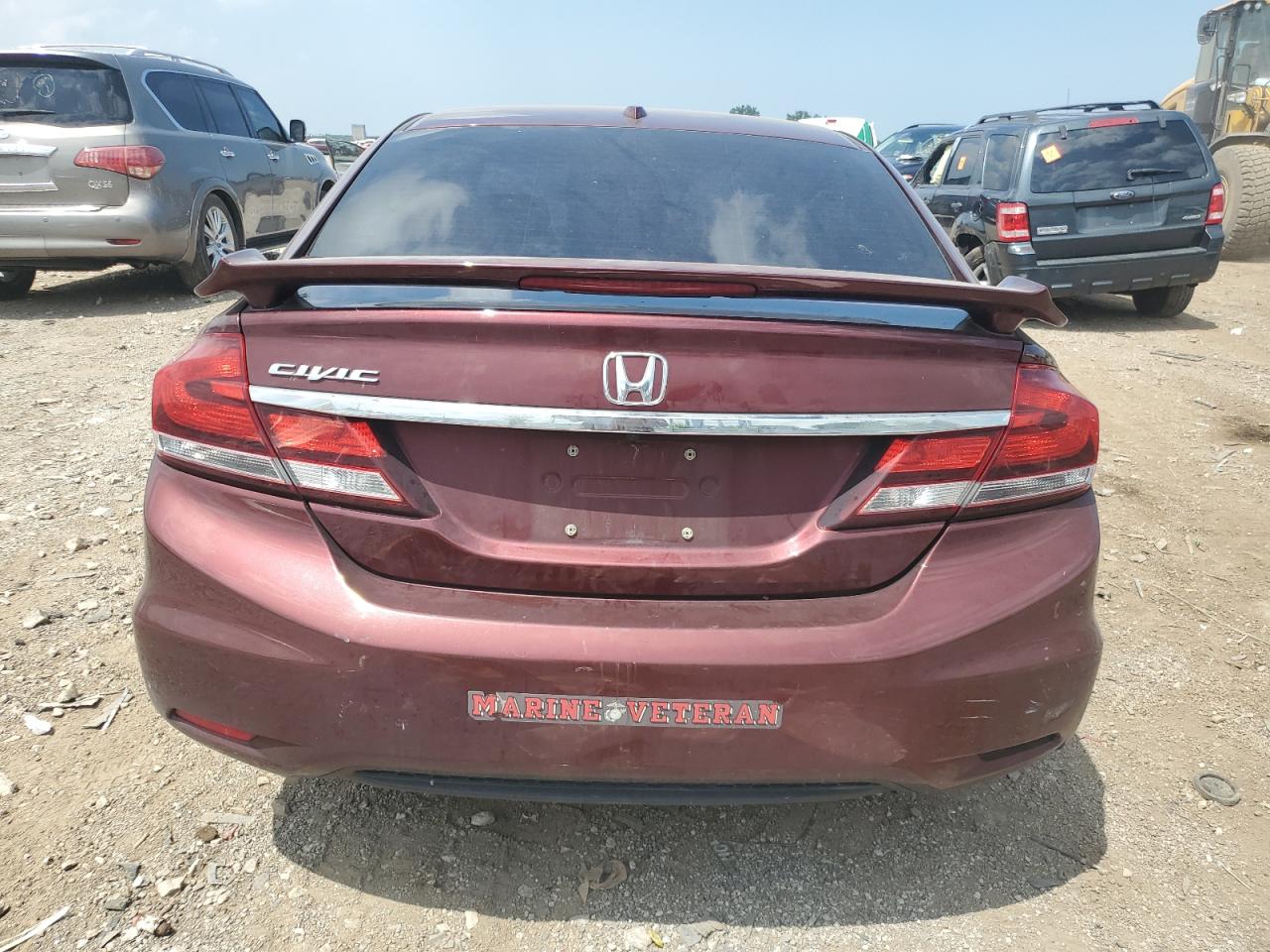 2013 Honda Civic Exl VIN: 19XFB2F93DE055271 Lot: 62596965
