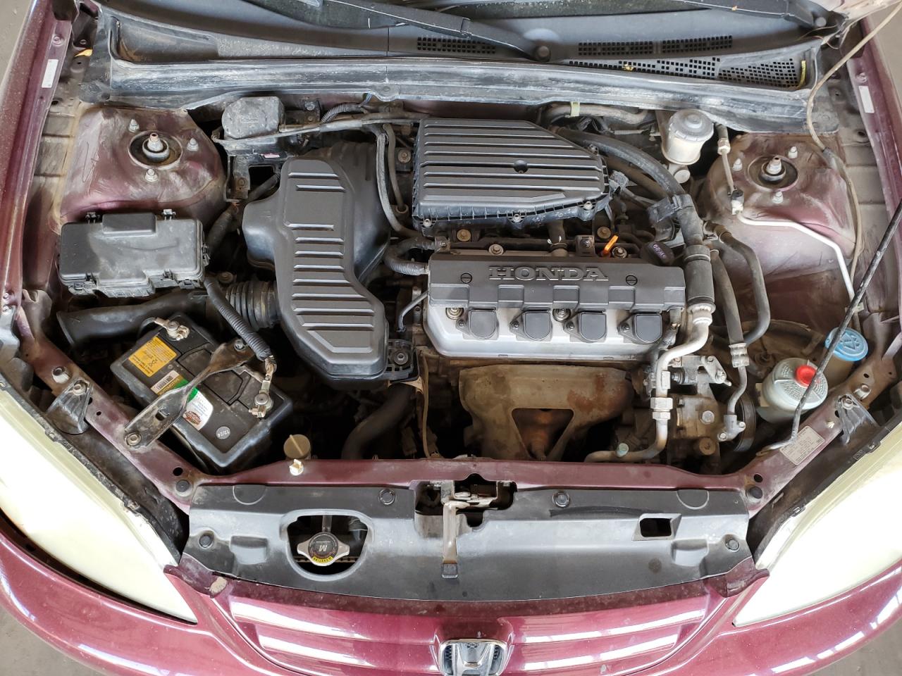2003 Honda Civic Lx VIN: 2HGES16663H585718 Lot: 61100905