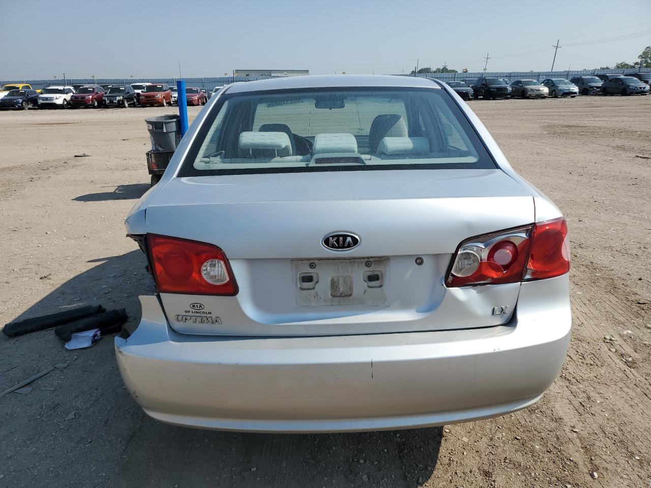 2007 Kia Optima Lx VIN: KNAGE123475095654 Lot: 60217025