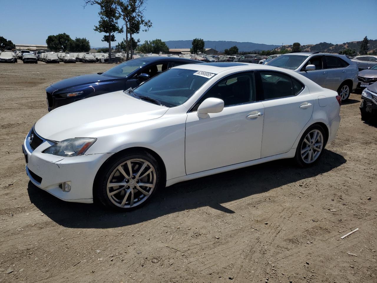 2006 Lexus Is 350 white null gas JTHBE262065007927 photo #1