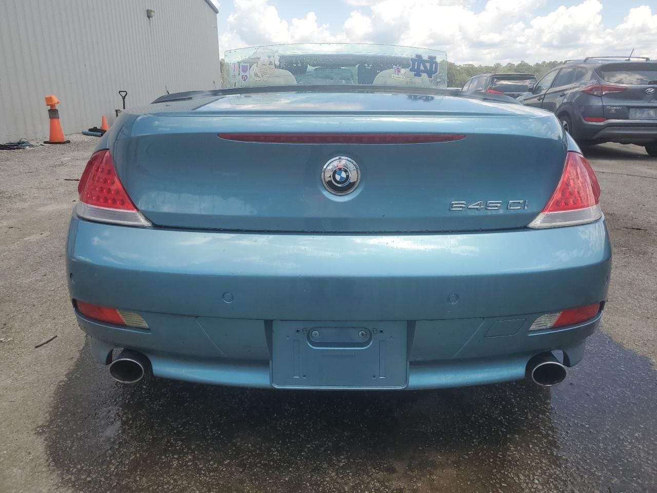 2004 BMW 645 Ci Automatic VIN: WBAEK73404B321227 Lot: 61929225