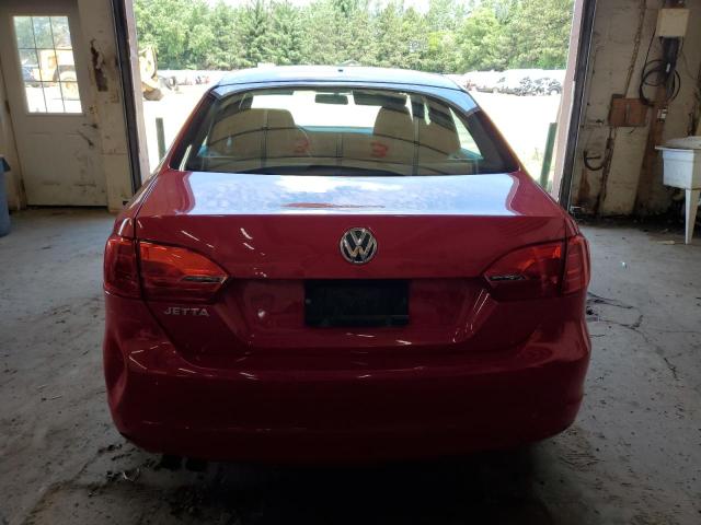  VOLKSWAGEN JETTA 2014 Red