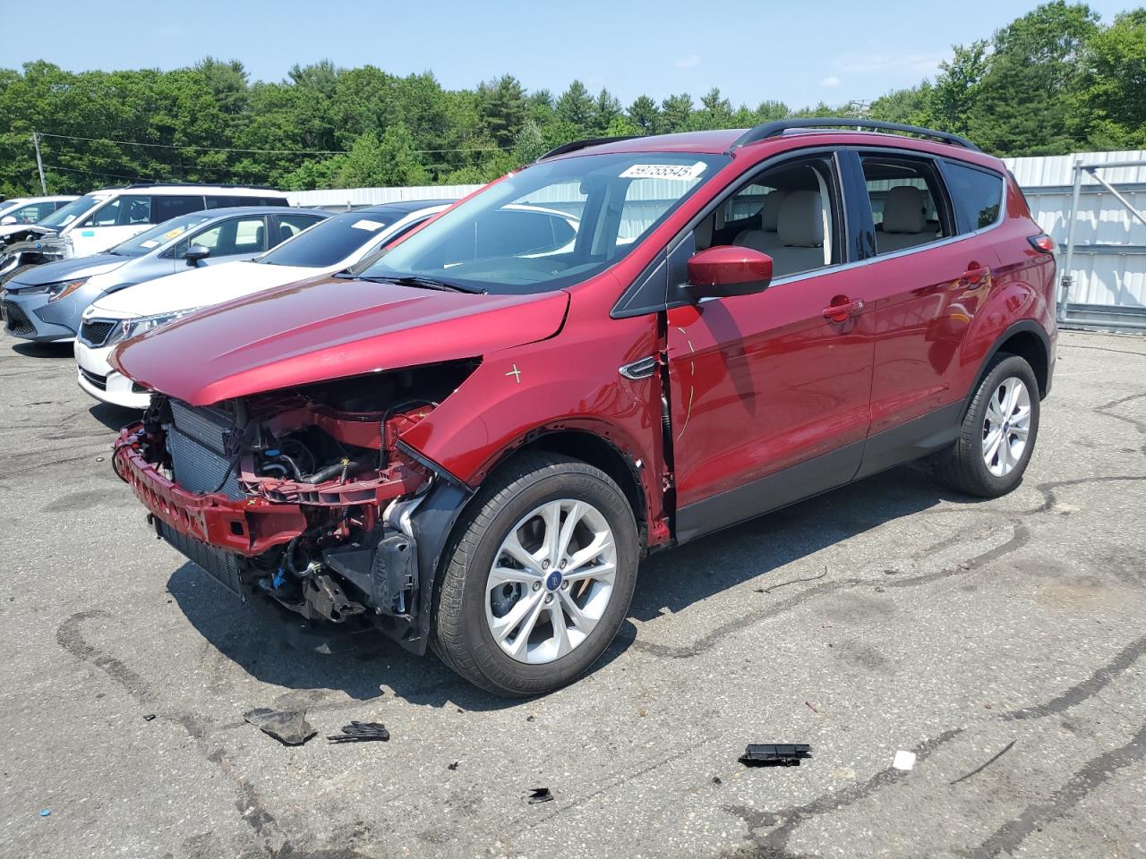 2018 Ford Escape Se zu verkaufen in Exeter, RI - Front End