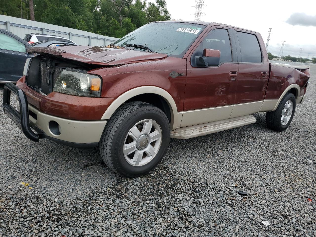 2007 Ford F150 Supercrew de vânzare în Riverview, FL - Top/Roof