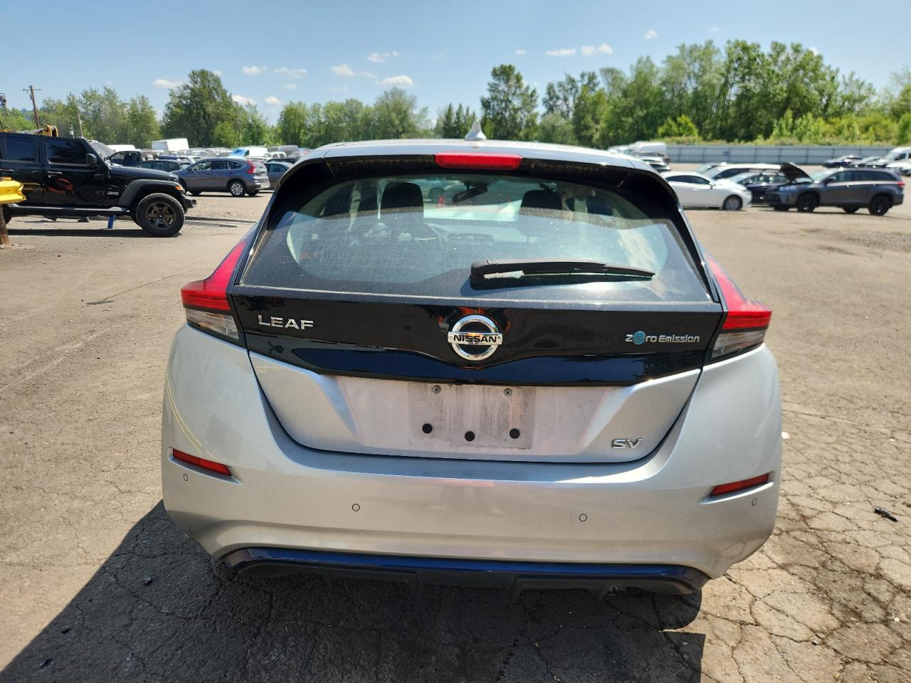 2022 Nissan Leaf Sv VIN: 1N4AZ1CV4NC554290 Lot: 61042995