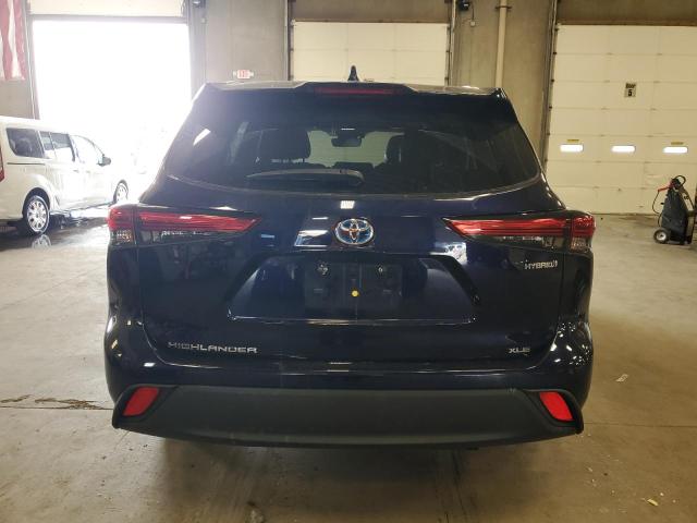  TOYOTA HIGHLANDER 2021 Синий