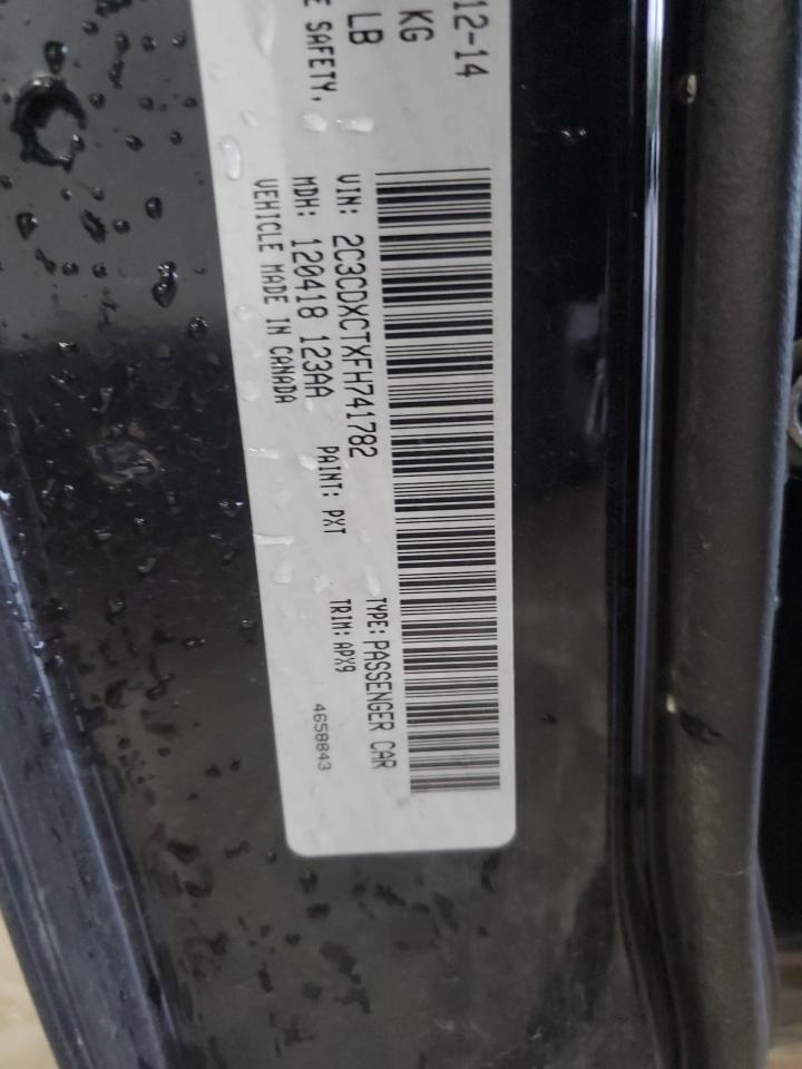 DODGE CHARGER 2015 VIN 2C3CDXCTXFH741782 zdjęcie 13