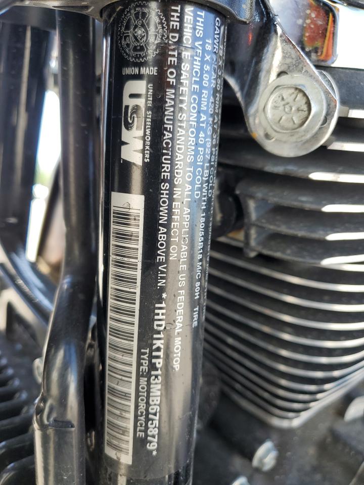 2021 Harley-Davidson Fltrxs VIN: 1HD1KTP13MB675879 Lot: 62361195