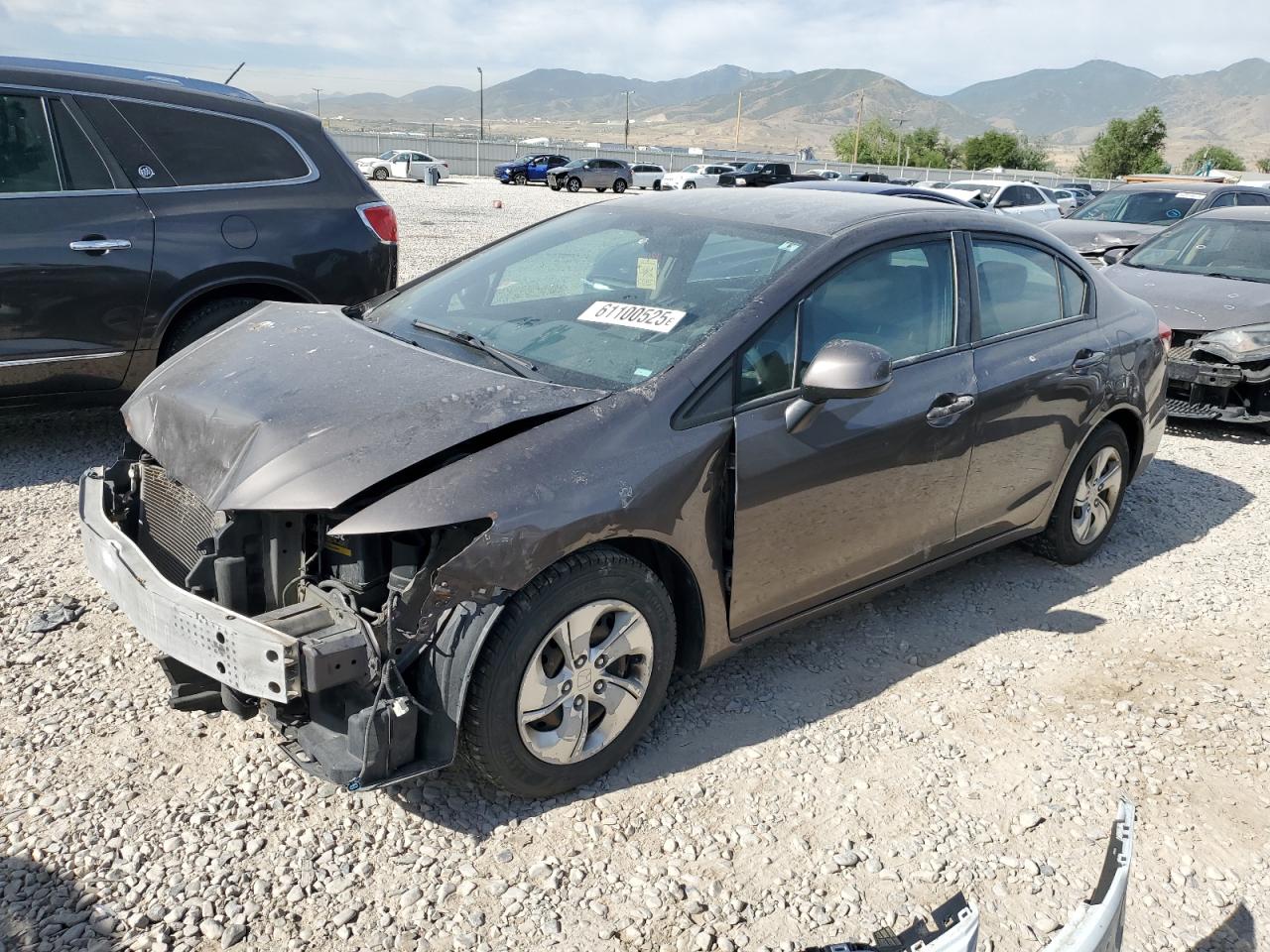2013 Honda Civic Lx en Venta en Magna, UT - Front End