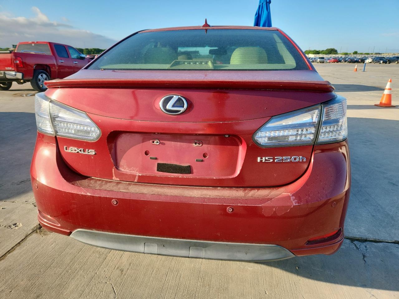 2010 Lexus Hs 250H VIN: JTHBB1BA9A2018290 Lot: 62651245