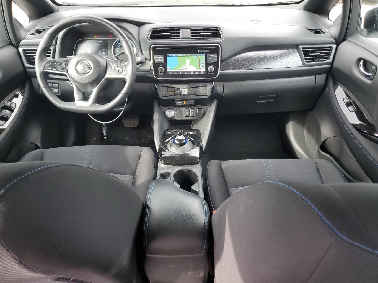 2019 Nissan Leaf S VIN: 1N4AZ1CP3KC313348 Lot: 62196205