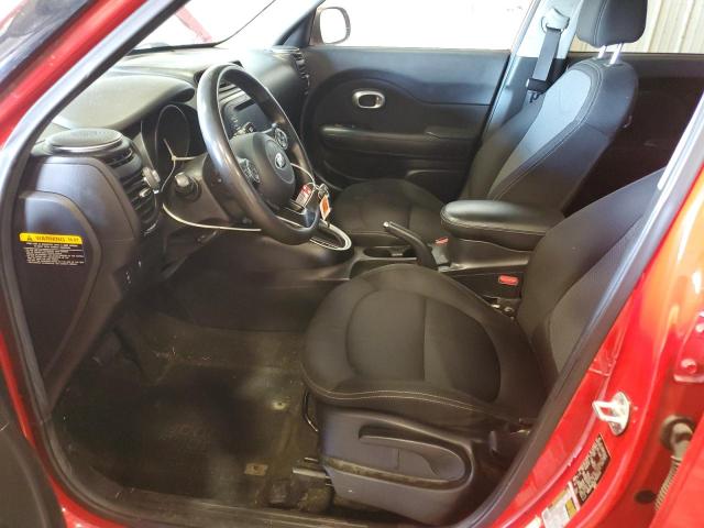  KIA SOUL 2018 Czerwony