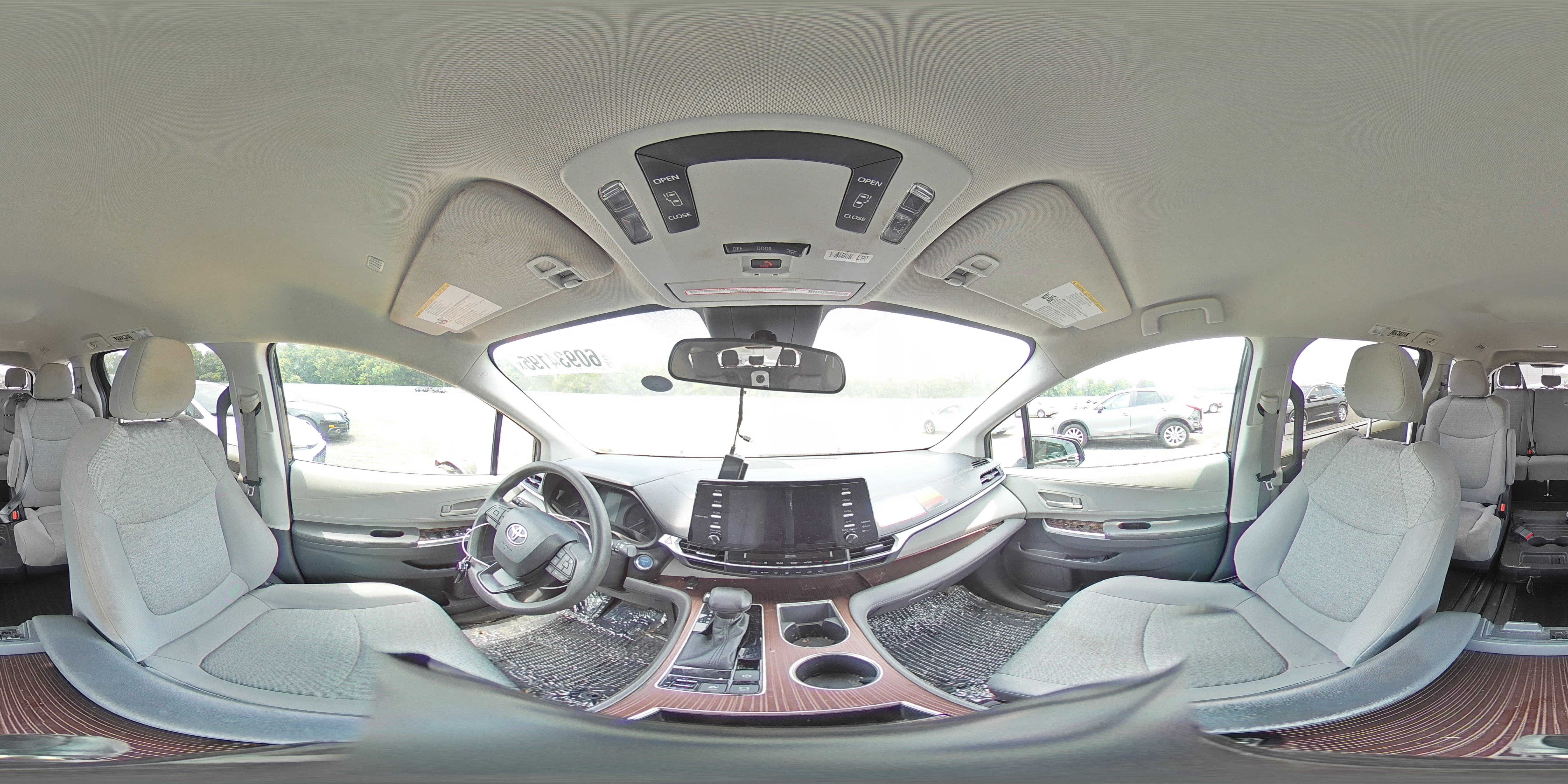 2022 Toyota Sienna Le VIN: 5TDKRKEC2NS110064 Lot: 60934195