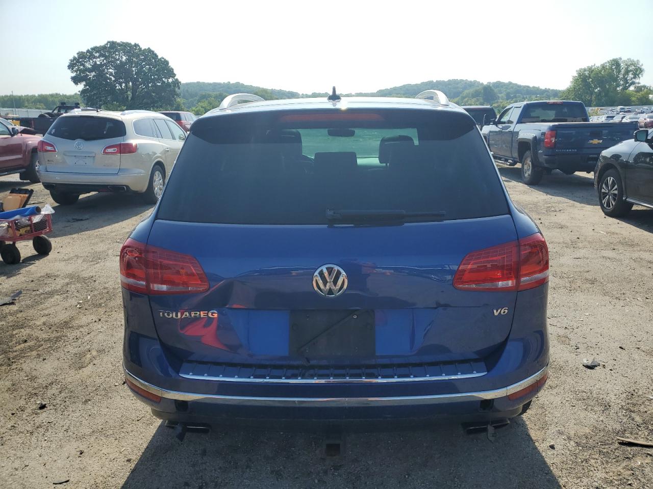 2017 Volkswagen Touareg Wolfsburg VIN: WVGRF7BP6HD004031 Lot: 61141675