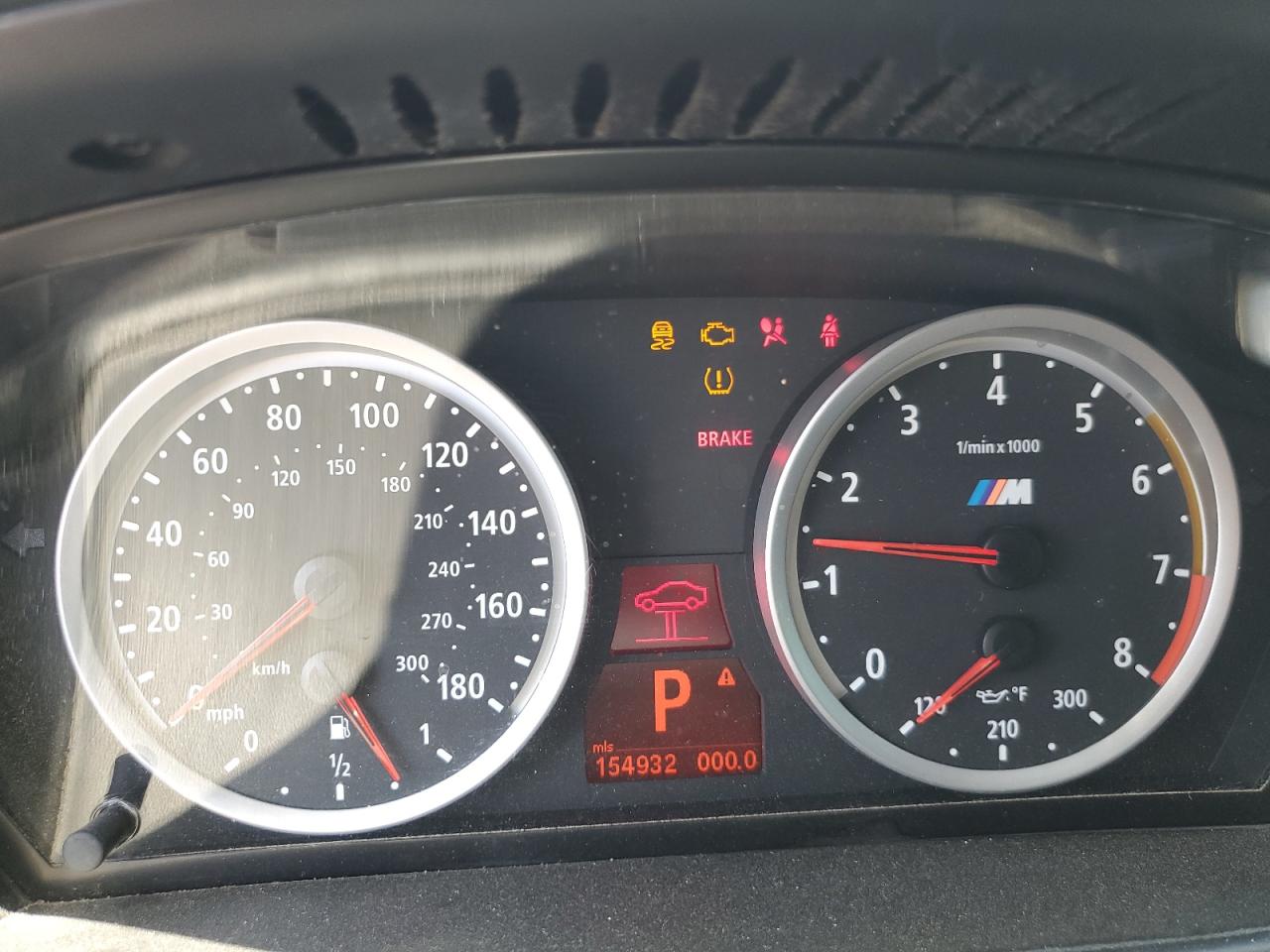 2011 BMW X6 M VIN: 5YMGZ0C55BLK14003 Lot: 55846685