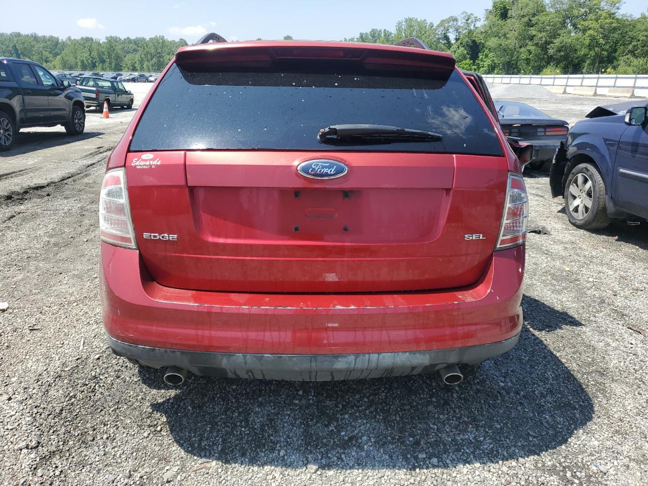 2007 Ford Edge Sel VIN: 2FMDK38C67BA63216 Lot: 60048665