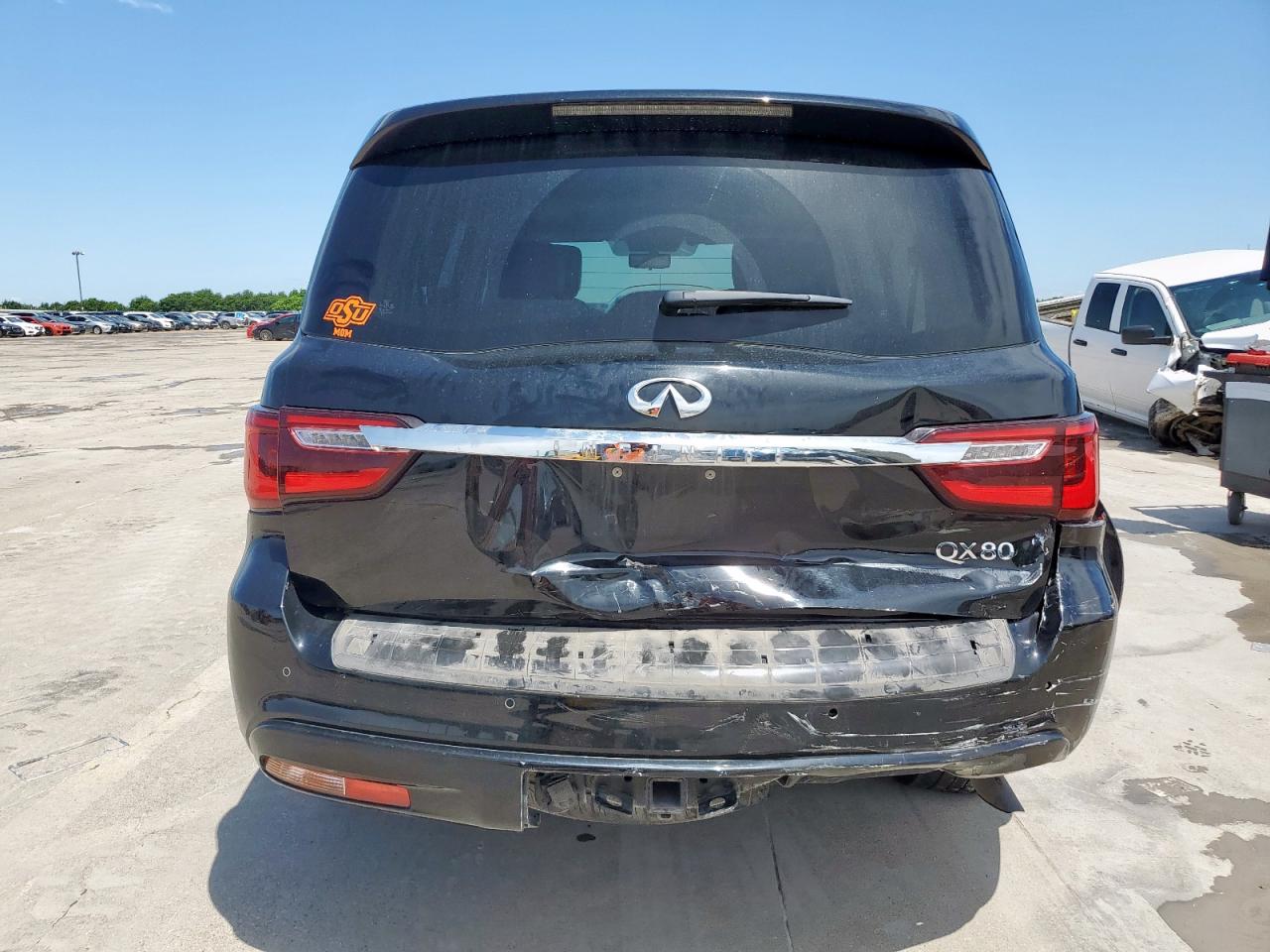 2018 Infiniti Qx80 Base VIN: JN8AZ2NF2J9660724 Lot: 59296405