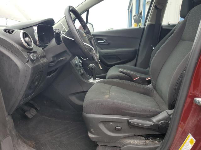 Parquets CHEVROLET TRAX 2016 Czerwony